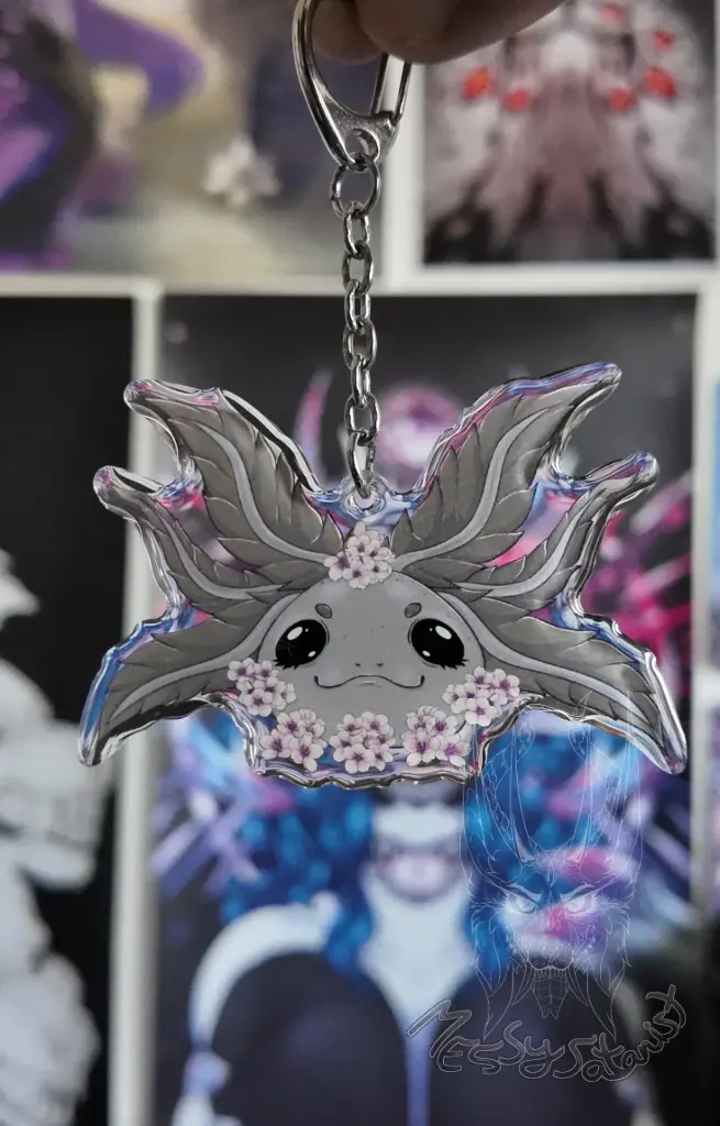 Ajolote Negro Llavero