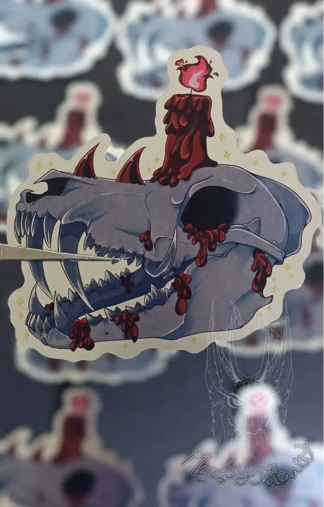 Asmodeus Craneo Sticker