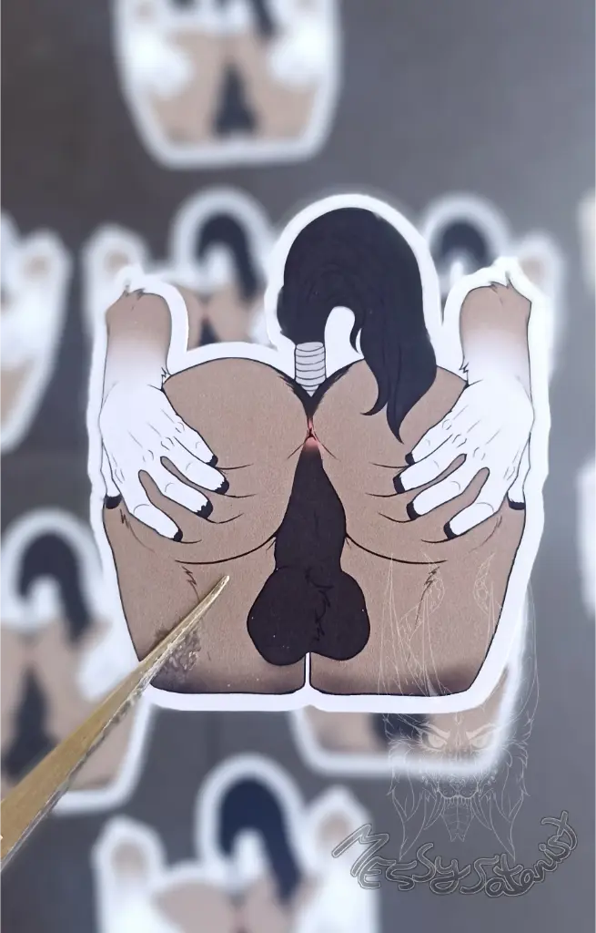 Caballo Cola Sticker