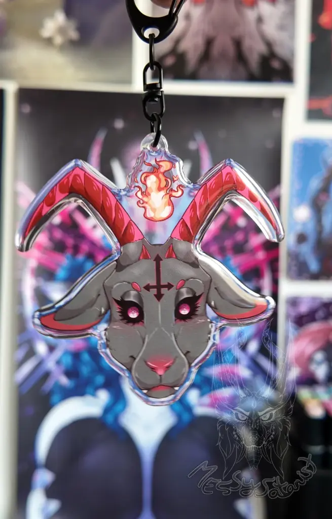 Cabra Gris Llavero