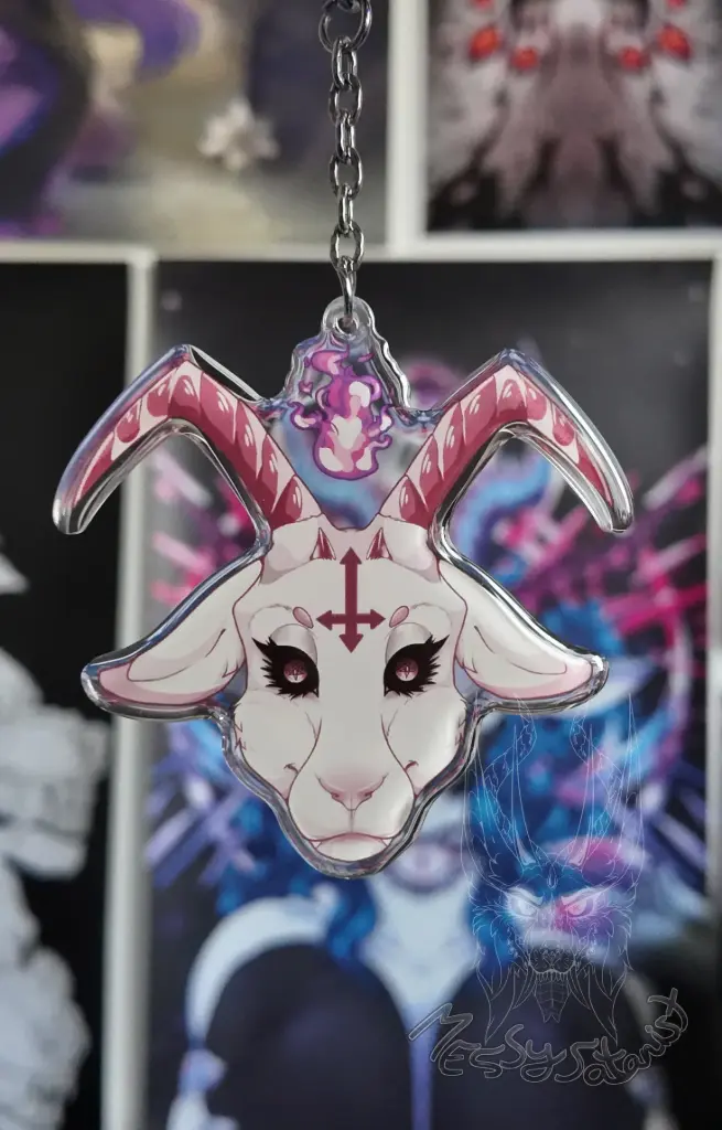 Cabra Rosa Llavero