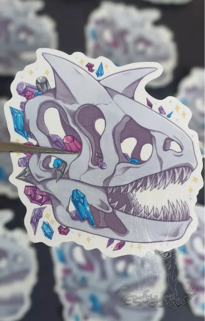 Craneo Carnotauro Sticker