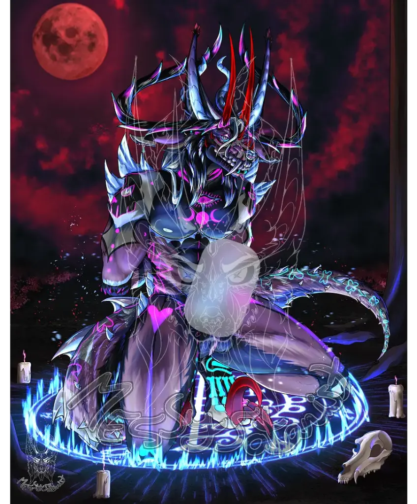 Asmodeus Demon Print