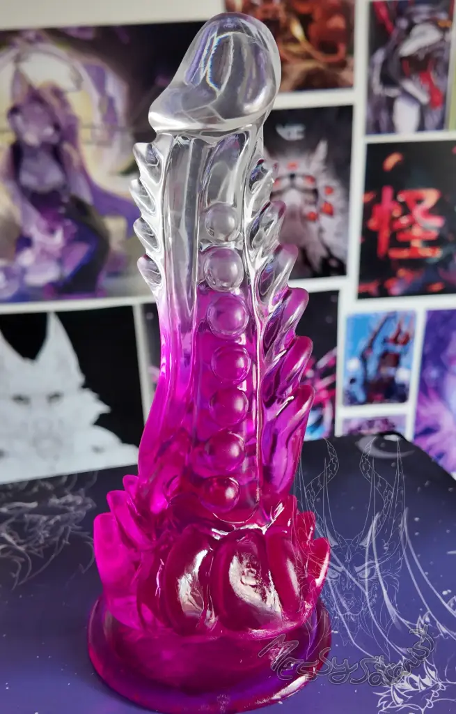 Dildo Dragon Transparente
