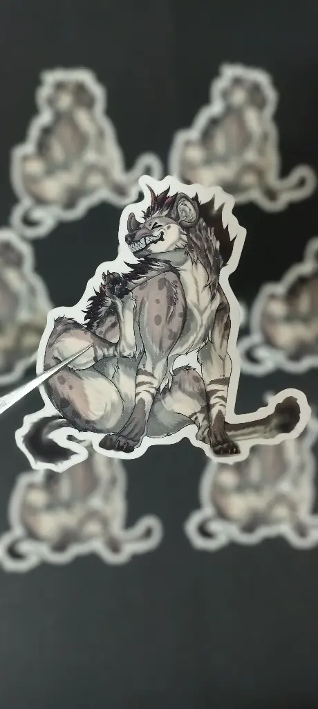 Hiena Normal Sticker