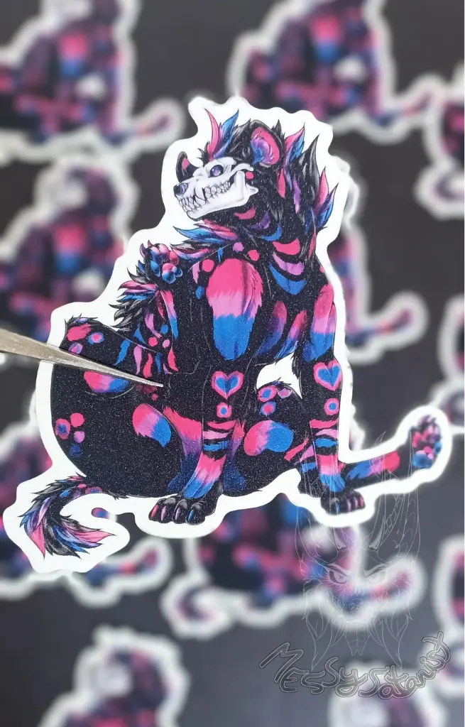 Hiena Pride Sticker
