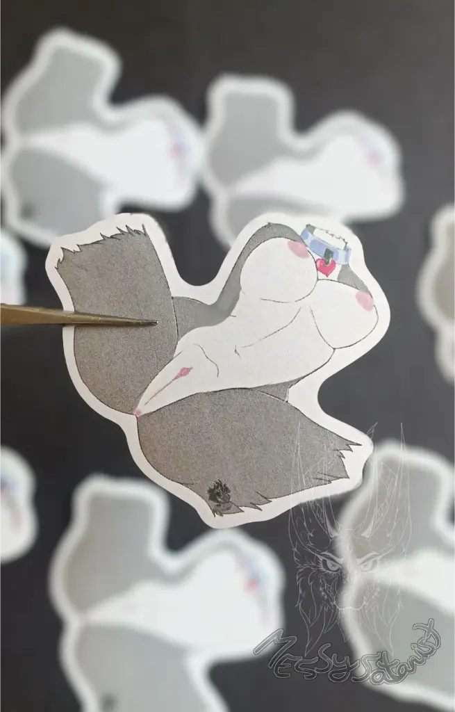 Judy Pussy Lado Sticker