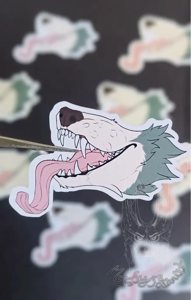 Legoshi Maw Sticker