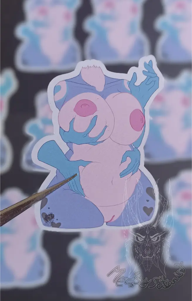 Nela Manos Sticker