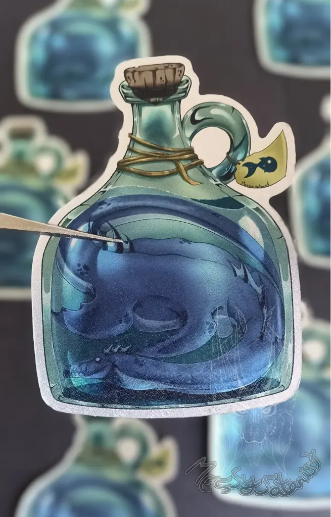 Nessy Sticker