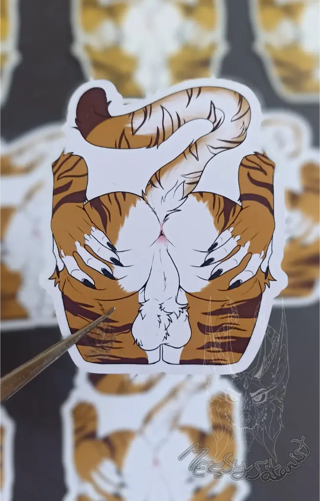 Tigre Cola Sticker