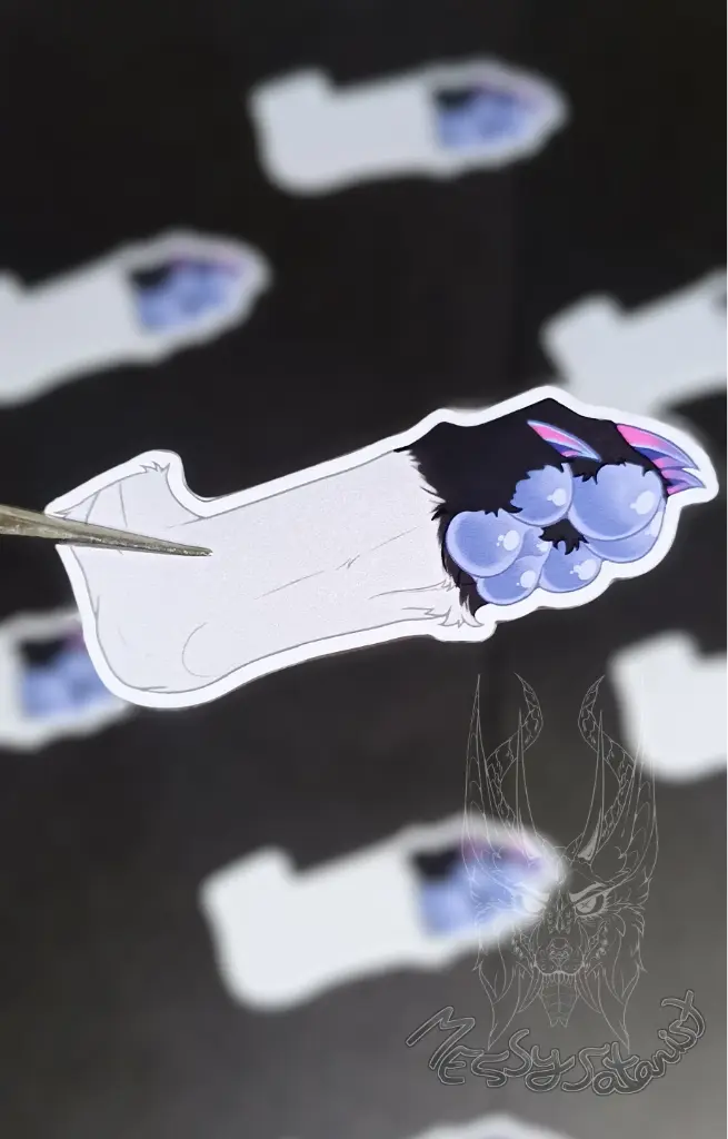 Shikuro Paw Sticker