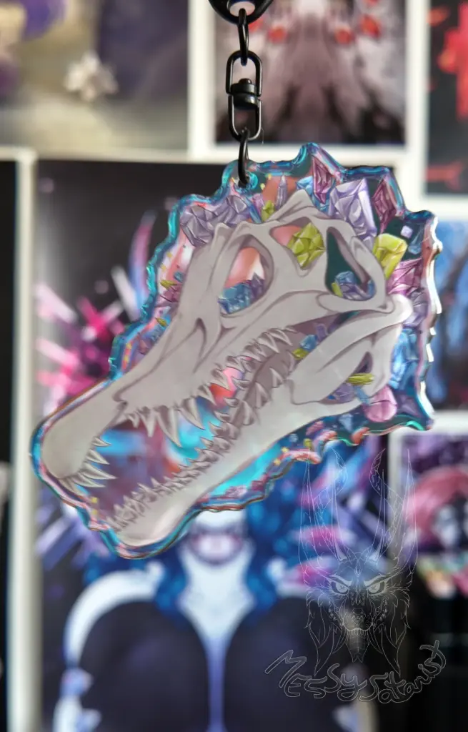 Spinosaurio Craneo Llavero