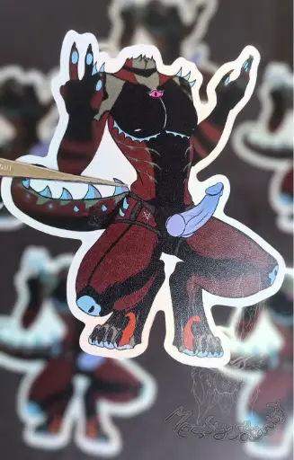 [SVM0000000019] Asmodeus Trans Pegging Sticker