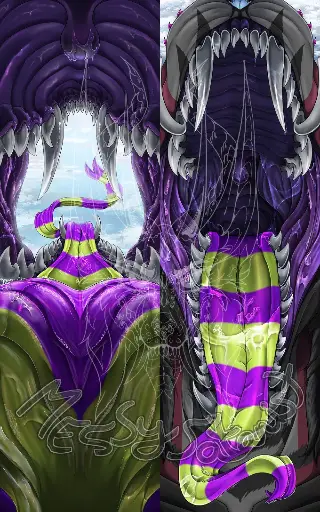 Maw de Asmodeus Dakimakura