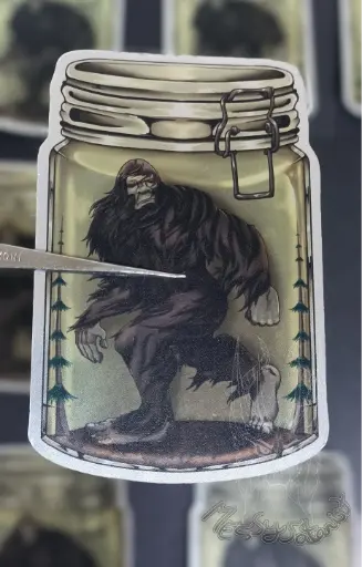 [SVM0000000003] Big Foot Sticker
