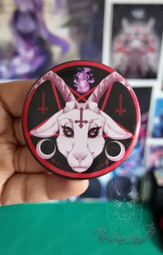 [50000000051] Cabra Blanca Pin