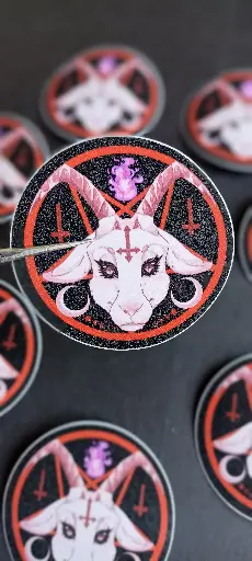 [SVS0000000006] Cabra Blanca Sticker