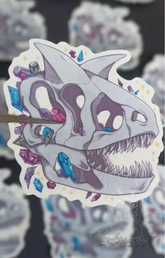 [SVS0000000036] Craneo Carnotauro Sticker