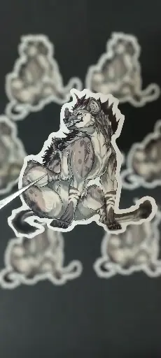 [SVS0000000014] Hiena Sticker