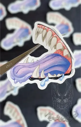 [SVS0000000042] Maw Canina Sticker