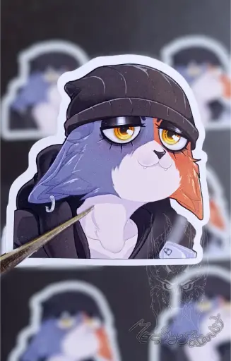 [SAN0000000039] Miaus fornais Sticker