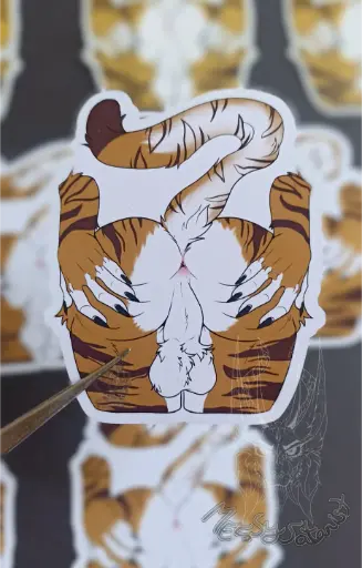 [SAN0000000010] Tigre Cola Sticker