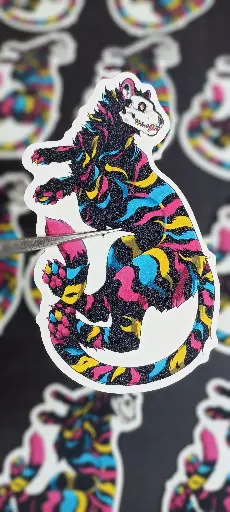 [SVS0000000021] Tigre Pansexual Sticker