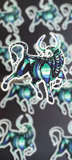 [SVS0000000022] Toro Gay Sticker