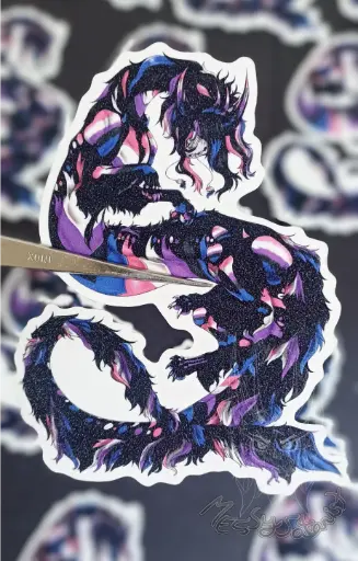 [SVS0000000012] Toshiro Genero Fluido Sticker