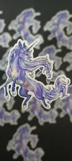 [SVS0000000002] Unicornio Sticker
